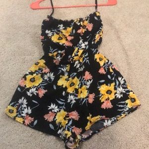 H&M Strapless romper